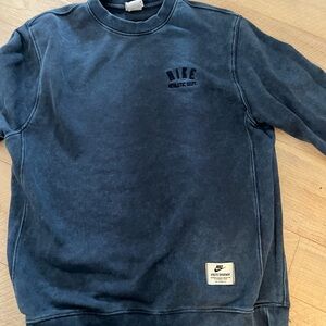 Nike Men's Dark Blue Crewneck Sweater